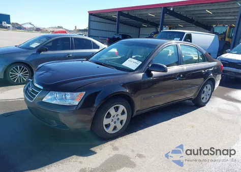 2010 Hyundai Sonata Gls z USA, uszkodzony, nr VIN 5NPET4AC5AH640514